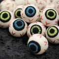 Felt Eyeballs // Halloween Eyeballs // Halloween Felt Shapes // Halloween Felt Eyeballs
