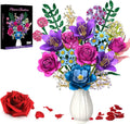 Flower Bouquet Building Blocks Set