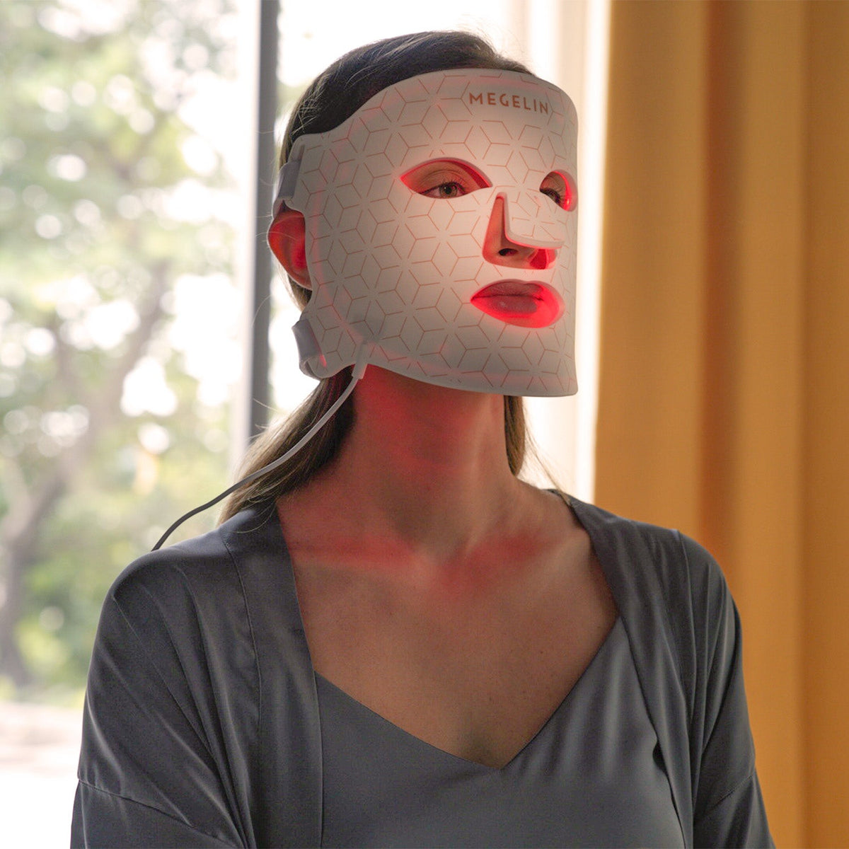 Megelin LED Red Light Therapy Face Mask