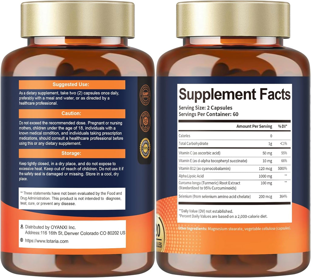 Alpha Lipoic Acid 1000Mg