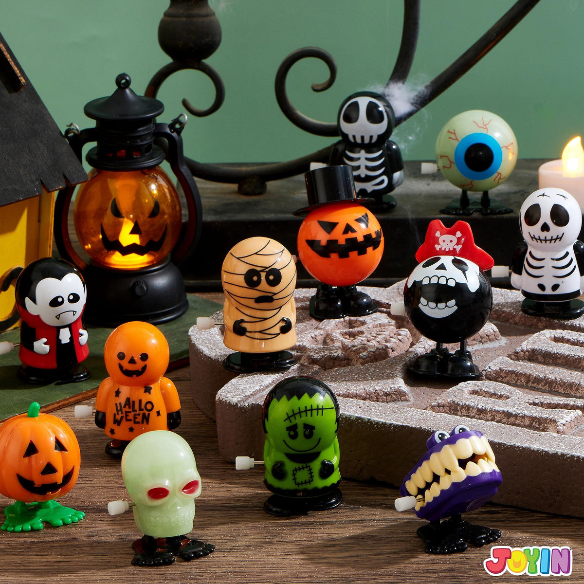 Halloween Wind-Up Toy Set