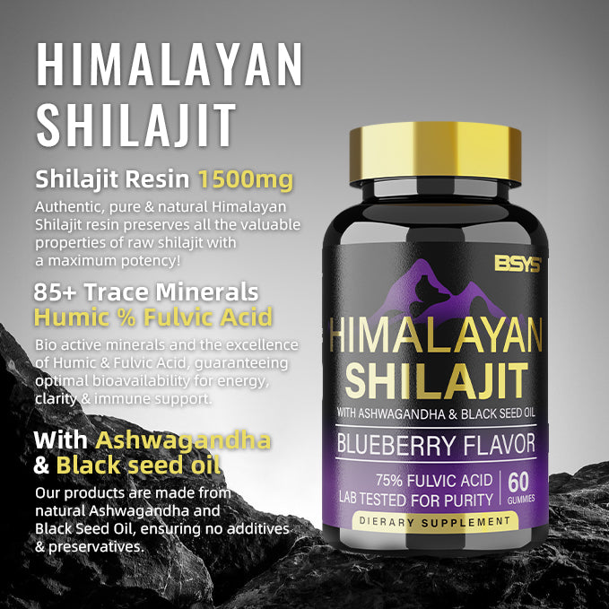 BSYS Shilajit Gummies