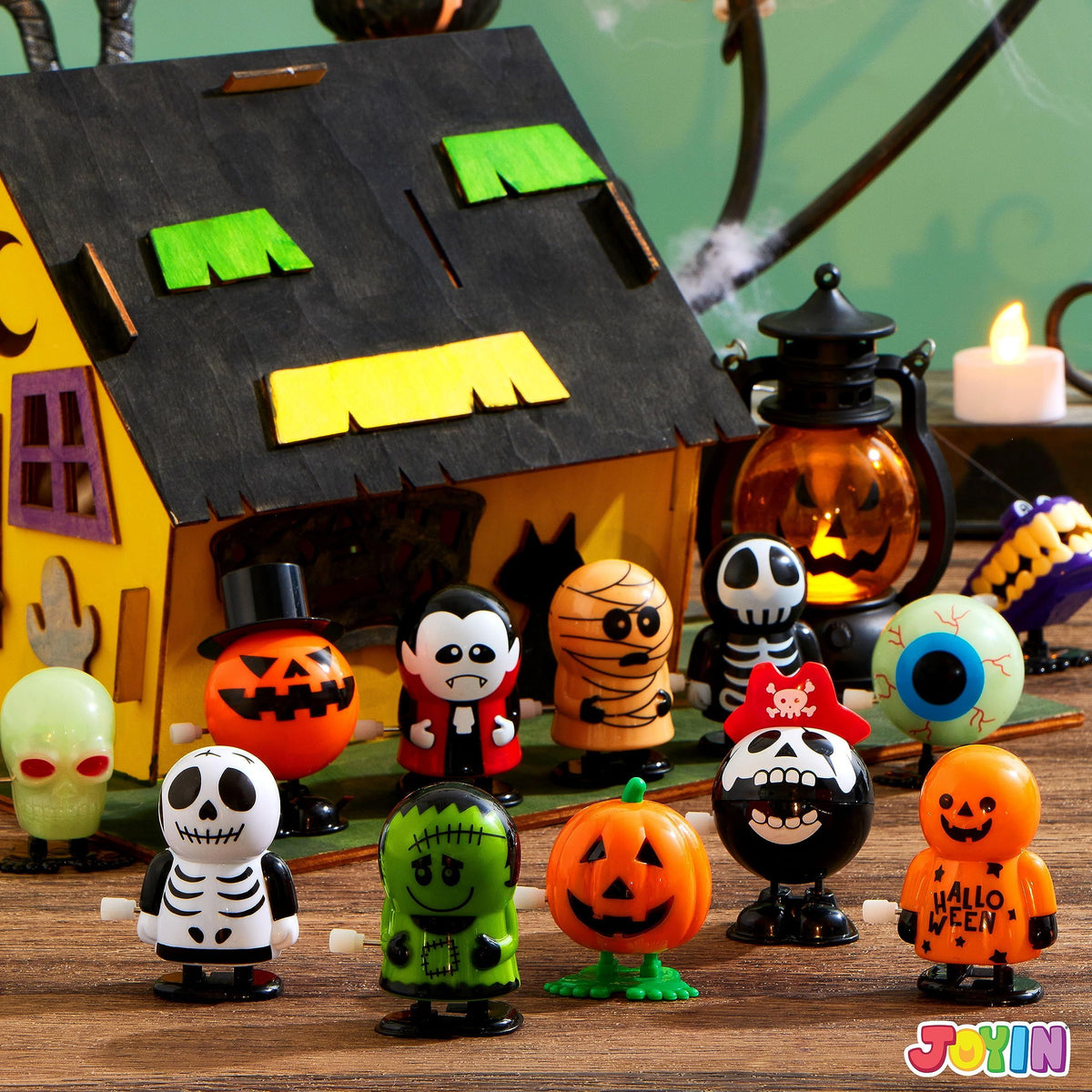Halloween Wind-Up Toy Set