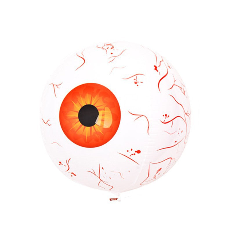 Spooktacular Halloween Eyeball Inflatable Balloon - Perfect for Your Haunted Celebrations!