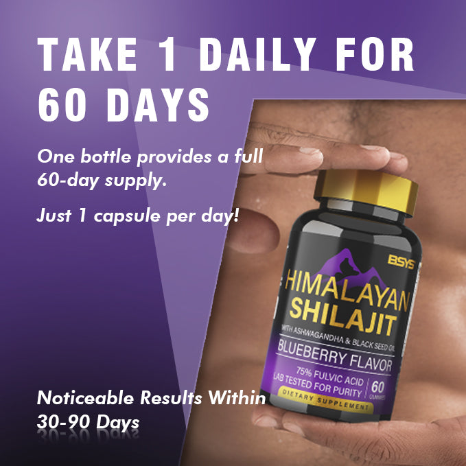 BSYS Shilajit Gummies