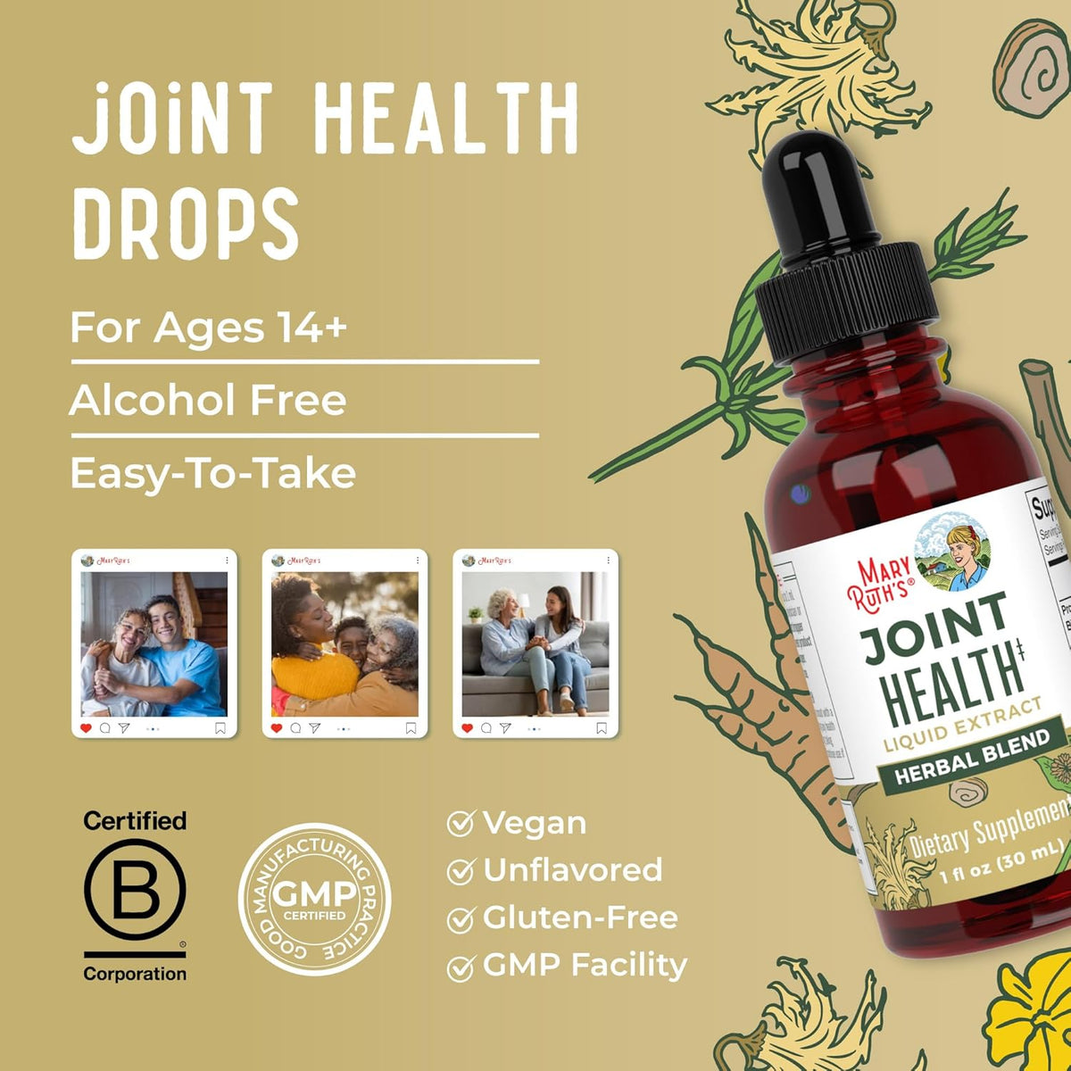 Maryruth Organics Joint Health Liquid Extract