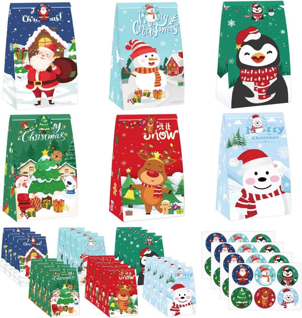 Halloween Treat Bags  24 Pack