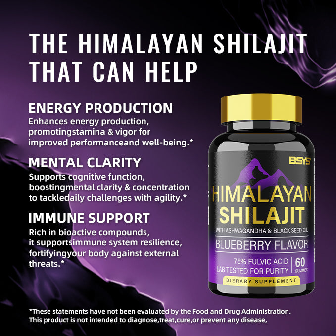 BSYS Shilajit Gummies