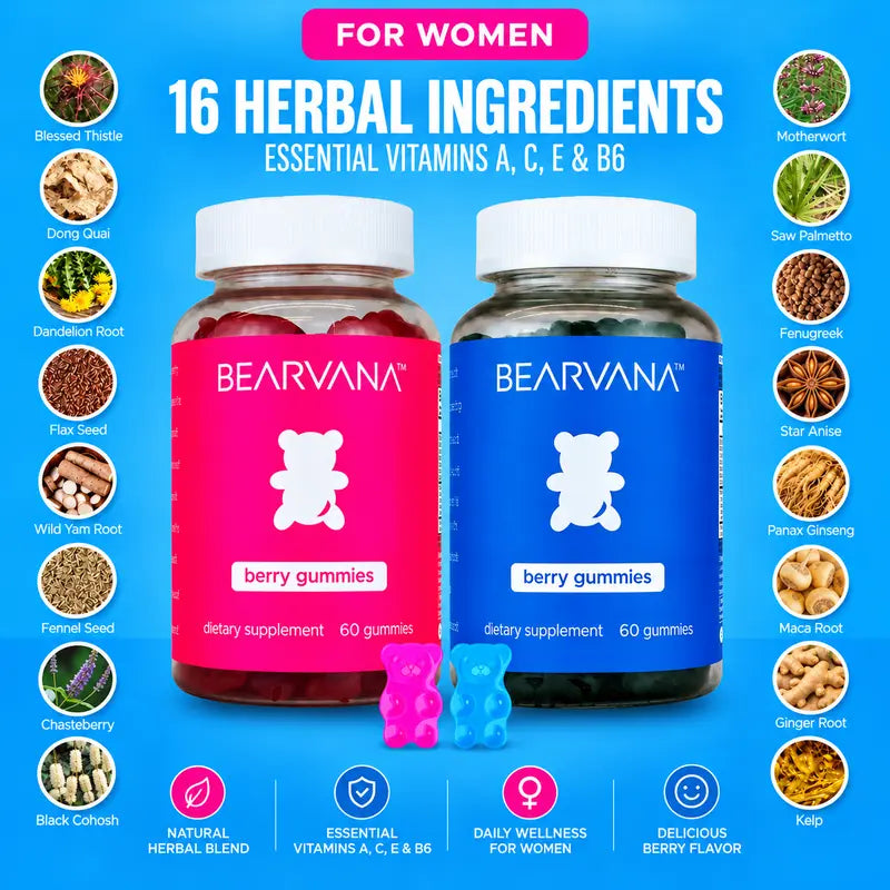 Women’s Support Supplement | Gummies Combo Pack