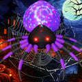 Spook Up Your Halloween with Our 5 FT LED Spider Inflatable – Perfect for Outdoor Fun and Festive Celebrations!
