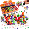 Spook-tacular 50 Piece Halloween Assorted Stamps - Perfect for Kids' Parties and Trick or Treat Goodies!