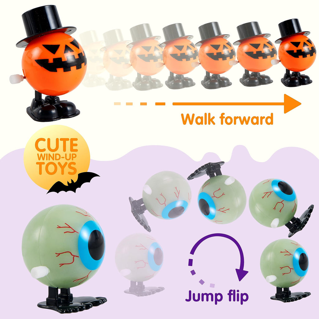 Halloween Wind-Up Toy Set