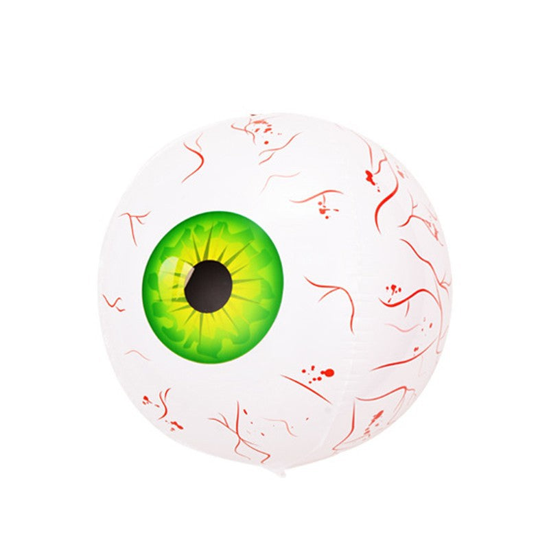 Spooktacular Halloween Eyeball Inflatable Balloon - Perfect for Your Haunted Celebrations!