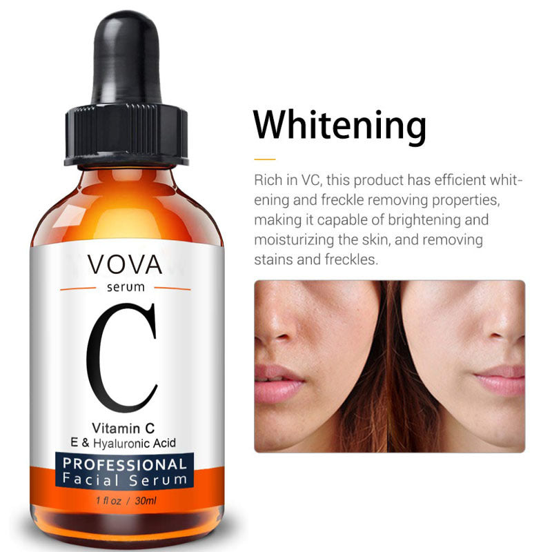 Vitamin C facial serum bottle for daily skincare