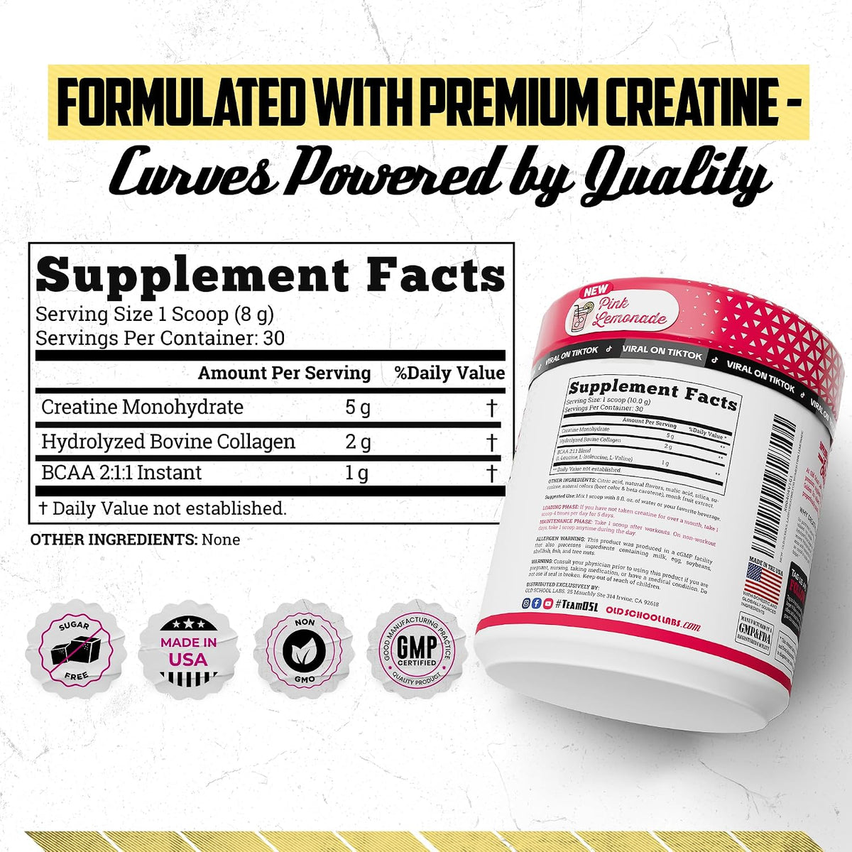 Creatine Monohydrate Powder 5G