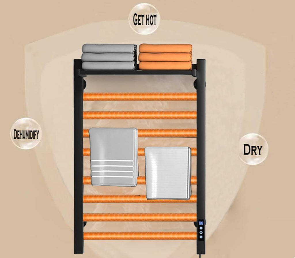 Wall Mounted Heated Towel Rack